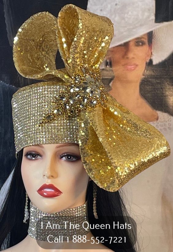  "Exquisite Church Hats: Regal and Sophisticated Designs"