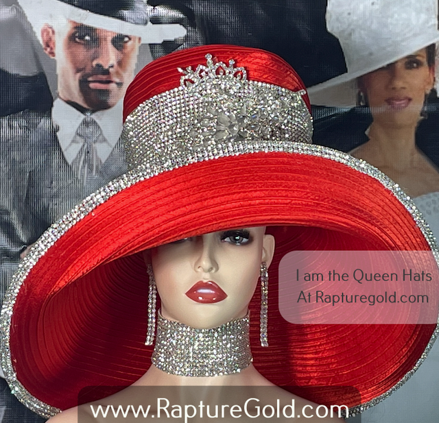 Stunning Church Hats with Rhinestones A Fashion Must-Have for