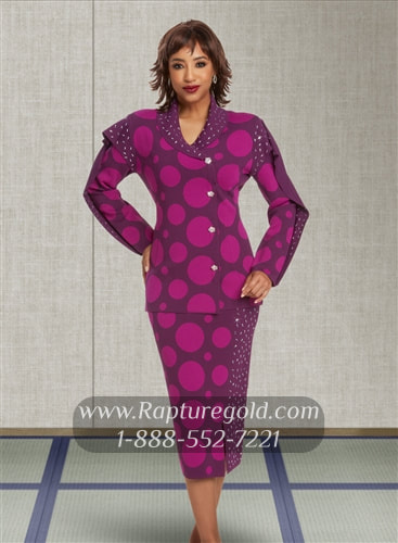 Donna Vinci 12103 - Glamorize Your Wardrobe with Pink Elegance! Sizes 10-24